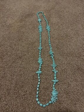 J Crew Turquoise color necklace